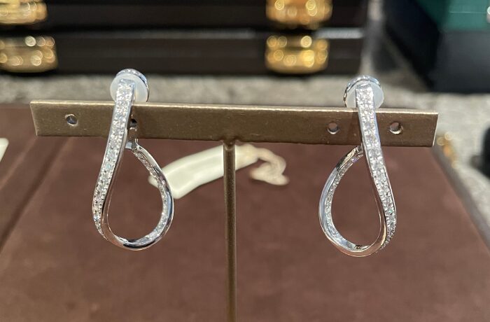 お気に入りのダイヤのピアス