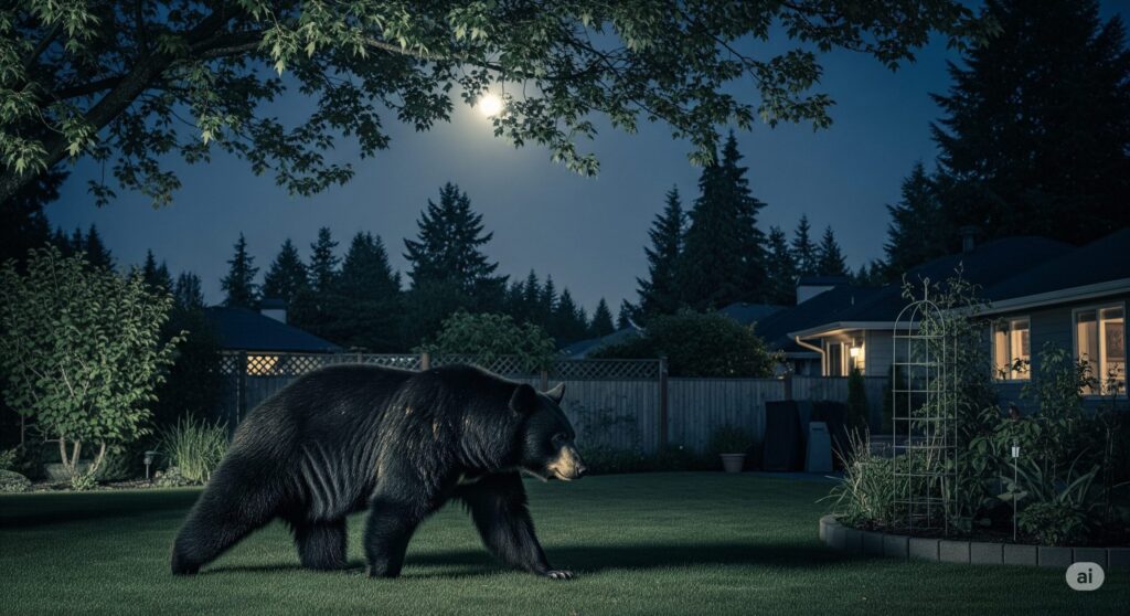 クマは夜も活動しますか?