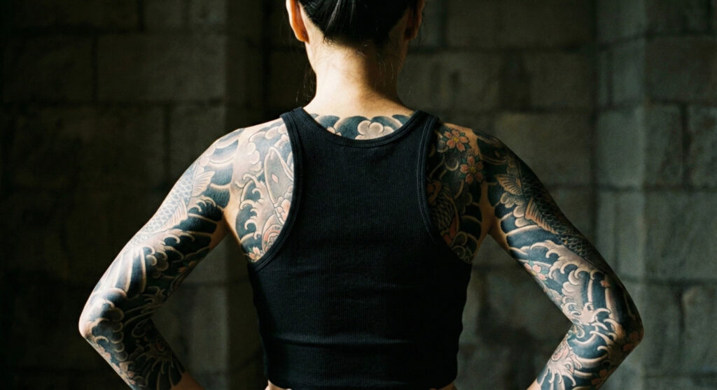 ラヴ上等 おとさん入れ墨イメージ