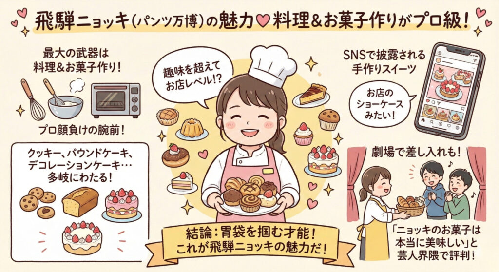 ひだニョッキ特技