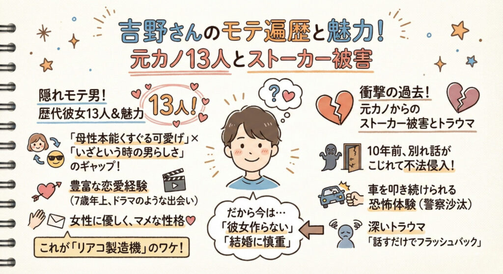 めぞん 吉野モテ要素