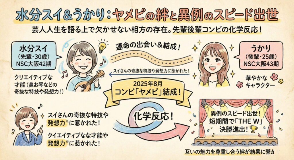 やめぴコンビ結成秘話