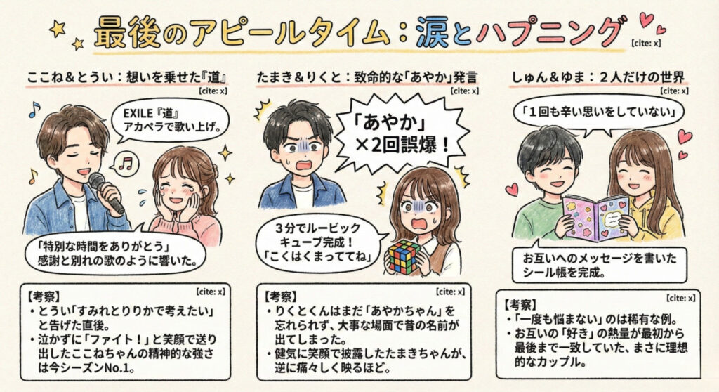 今日好きチェンマイ編アピールタイム図解