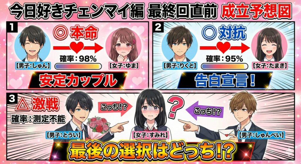 今日好き最終回予測