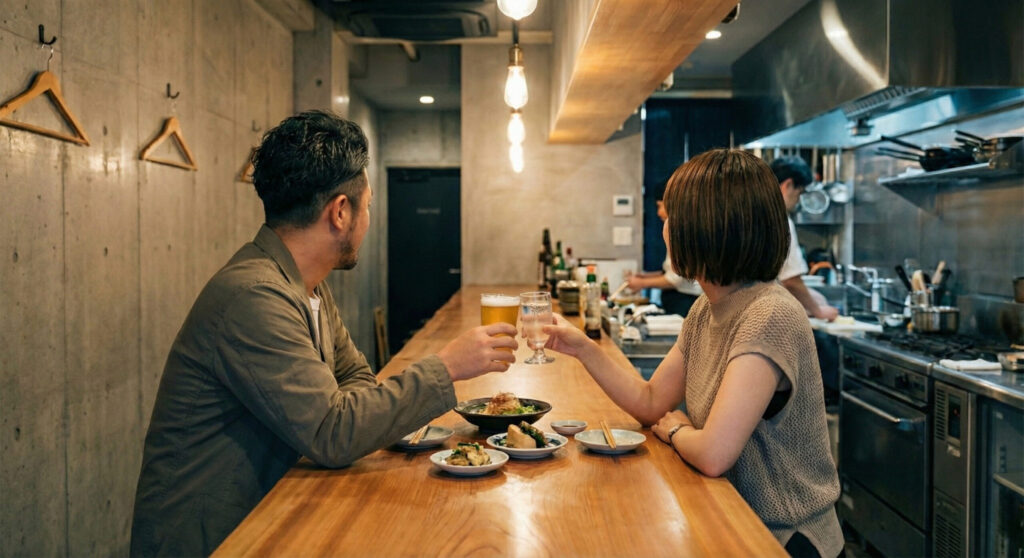 ヤーレンズ出井と妻の出会いイメージ